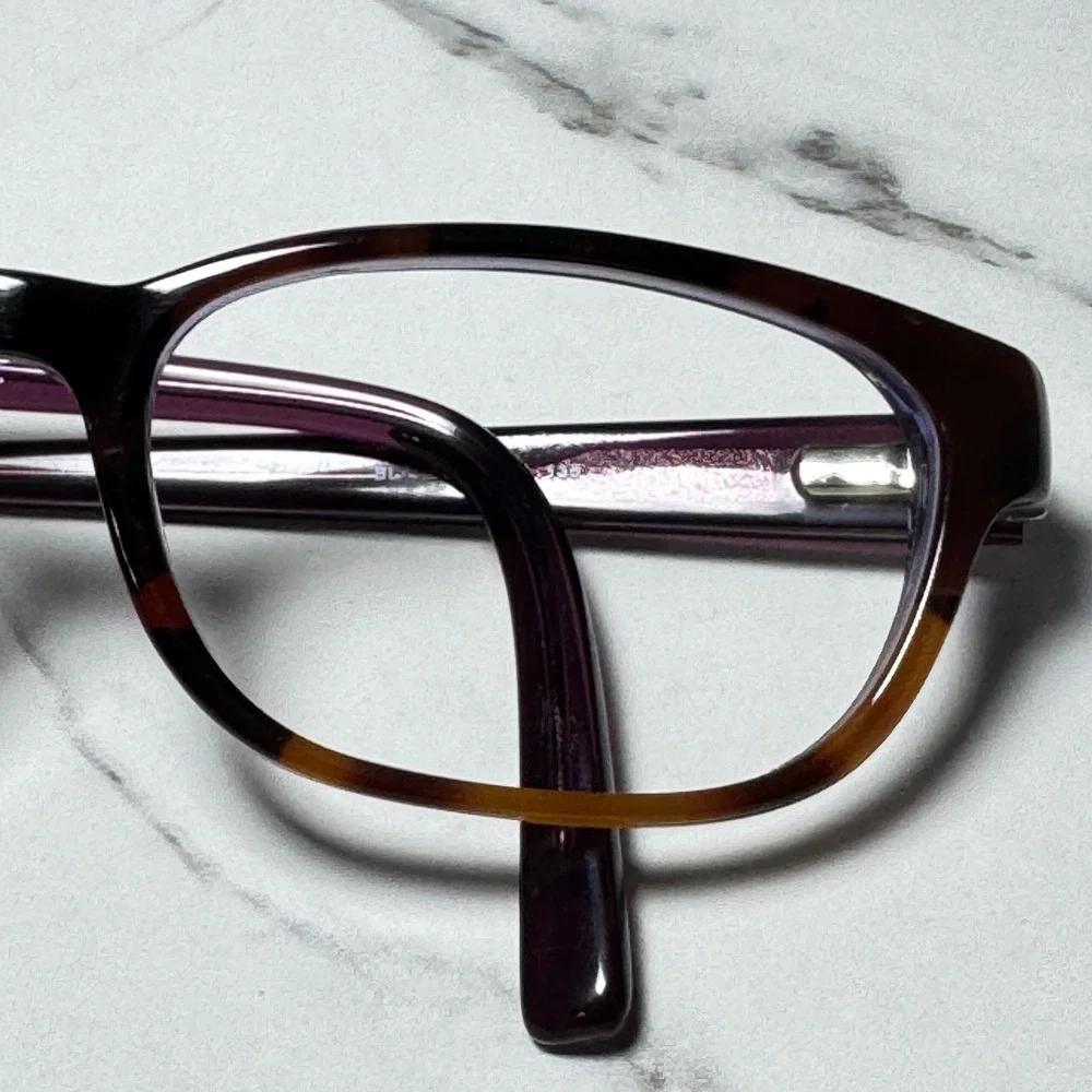 Kate Spade Blakely 0JLG Eyeglass Frames Tortoise Purple Glitter 50-16-135